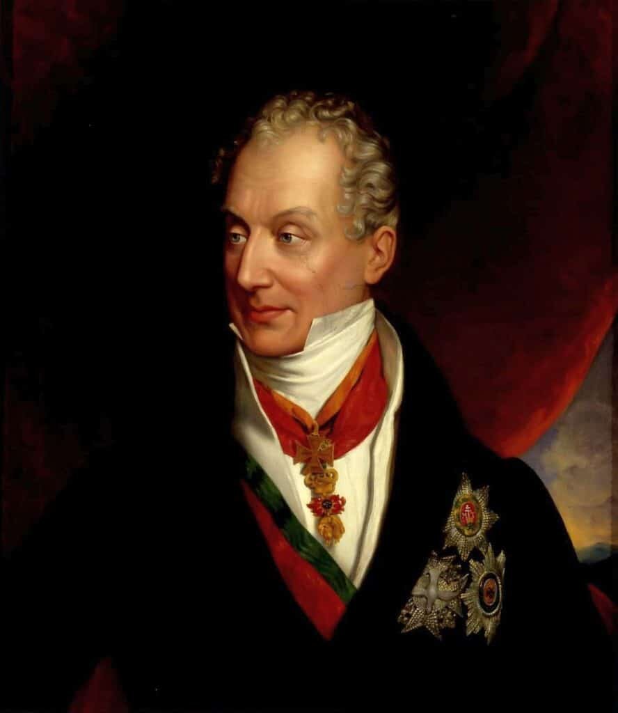 Portrait de Metternich