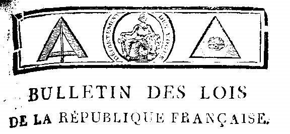 Bulletin des Lois de la Republique Francaise